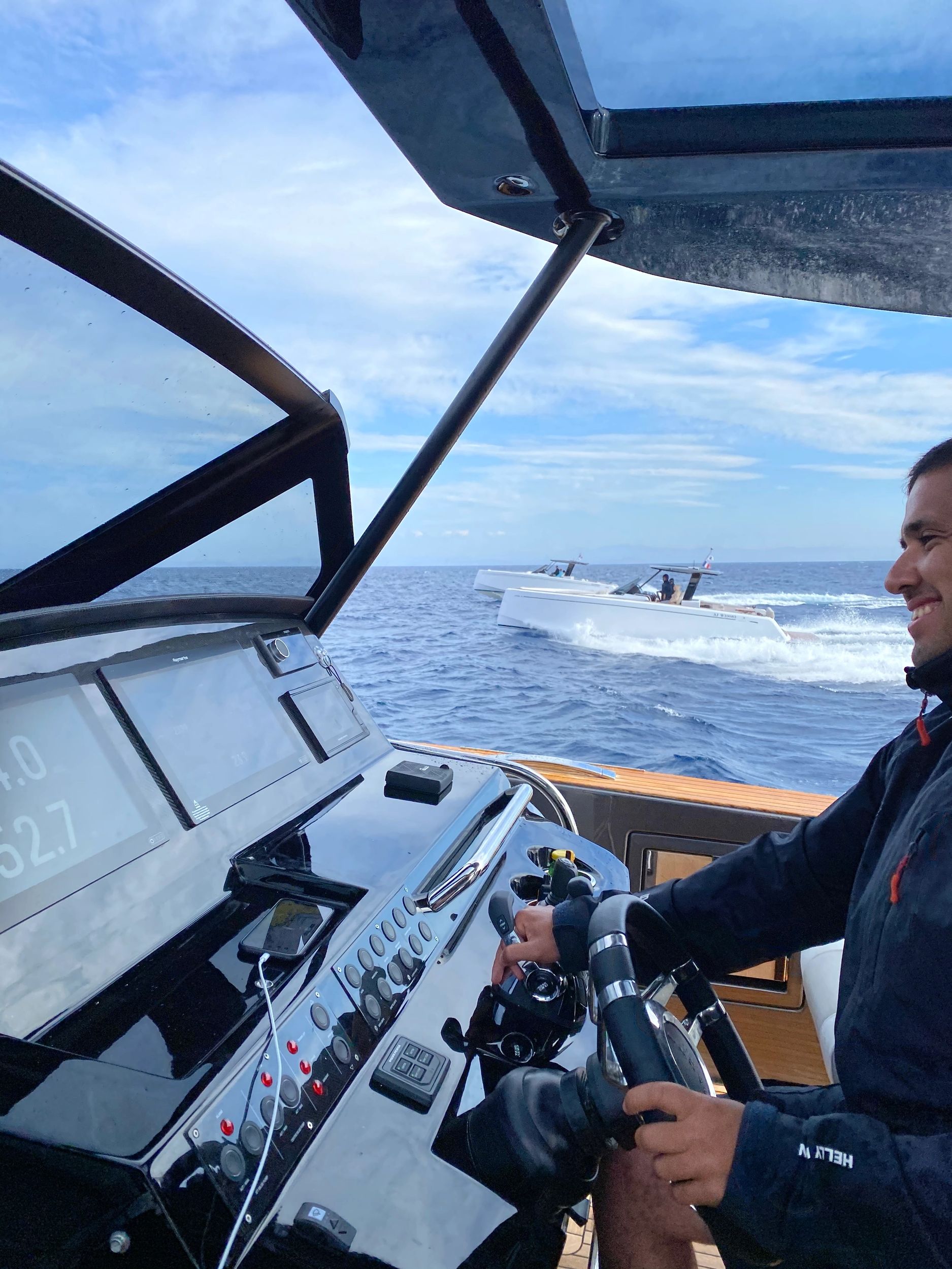 Skipper en navigation à bord d’un Pardo Yacht en Méditerranée